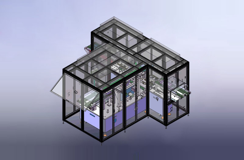 玻璃背光視覺對位貼合機